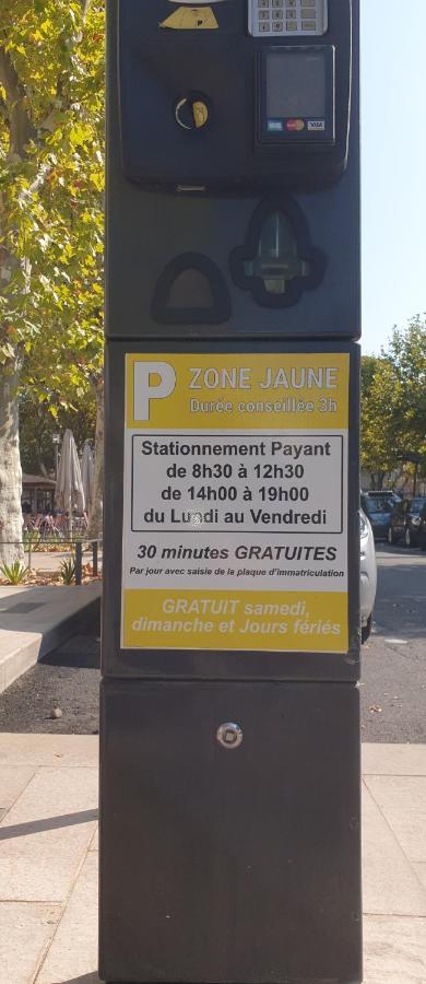 Studio Non Fumeur 38M2 Calme, Confort, Ascenseur بزييه المظهر الخارجي الصورة